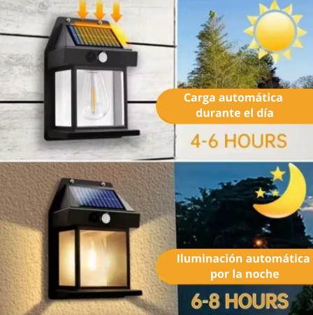 ☀️ Farol Solar – Ilumina sin cables, sin enchufes y sin complicaciones