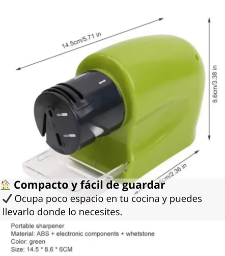 Mini Afilador – Afila en segundos, cocina sin esfuerzo 🔪⚡