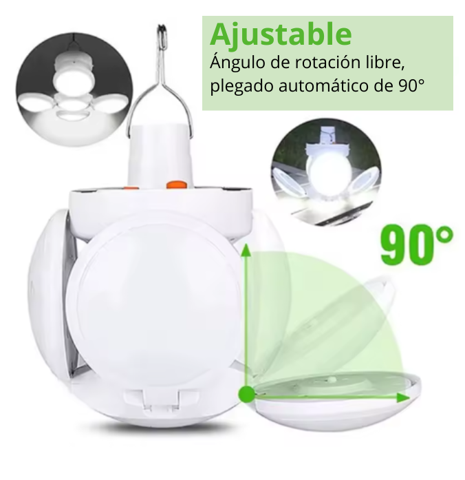 Lampara Solar Multiuso 🔆 - Ilumina cualquier espacio