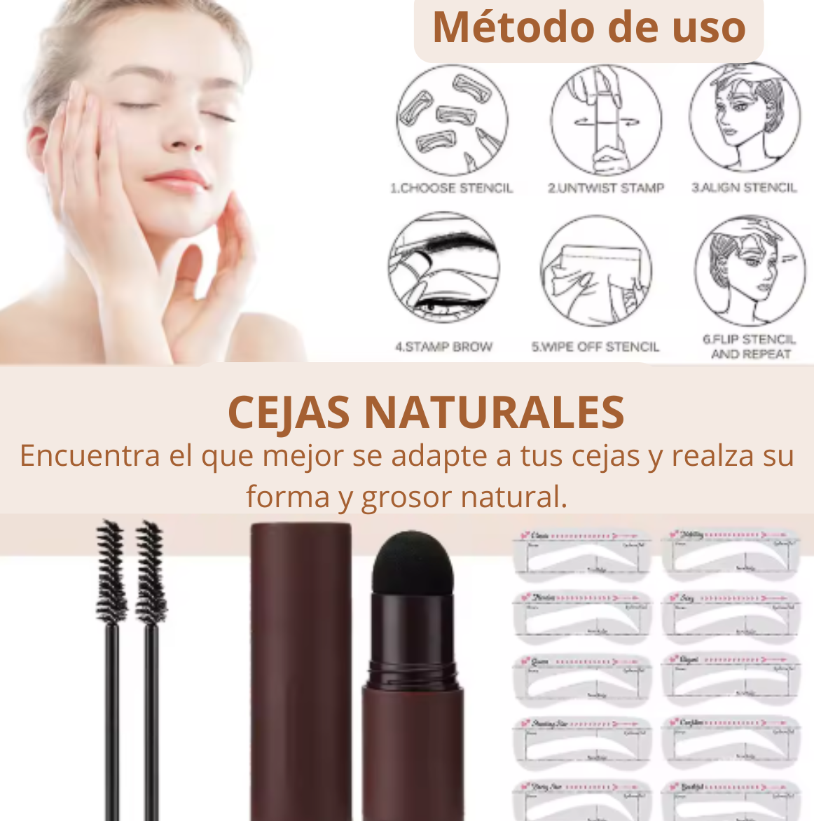 EyesBrow Stamp - Cejas con forma natural sin esfuerzo