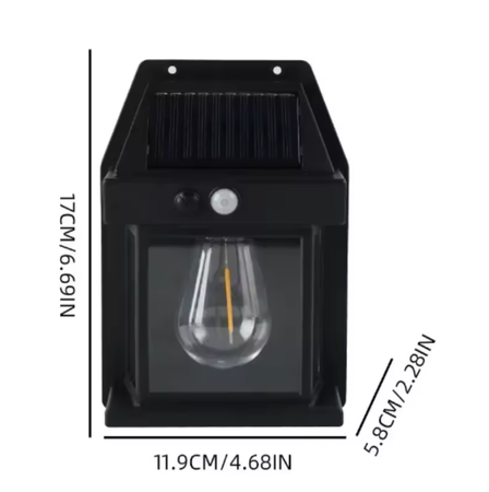 ☀️ Farol Solar – Ilumina sin cables, sin enchufes y sin complicaciones